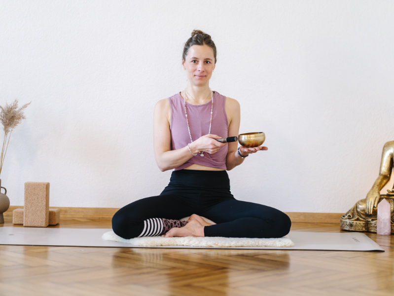 Yogalehrerin Ananda Biohof Fehmarn